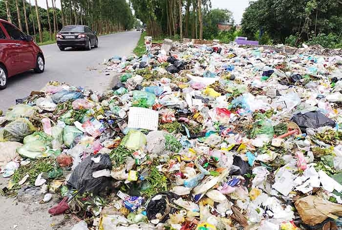 Xử lý hạn chế trong thu gom rác ở các xã Cẩm Đông, Cẩm Đoài